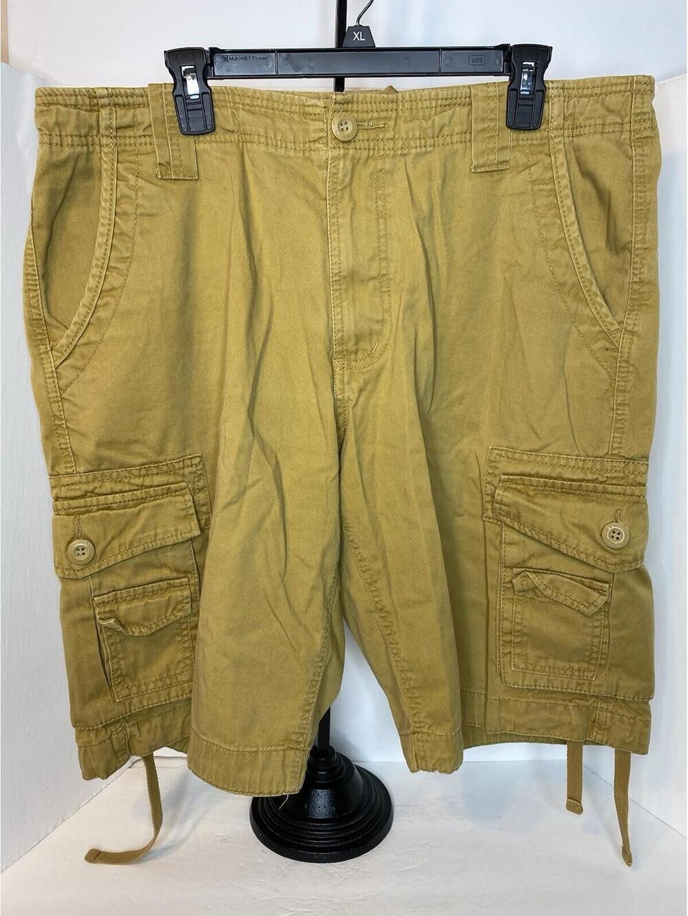 Matchstick Cargo Shorts Men’s Size 38 Heavy Duty Multi Pocket